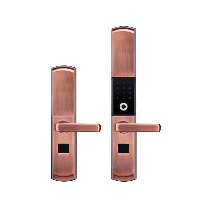 옥외 지문 내각 미닫이 문 자물쇠 생물 측정 Bluetooth 통제 1